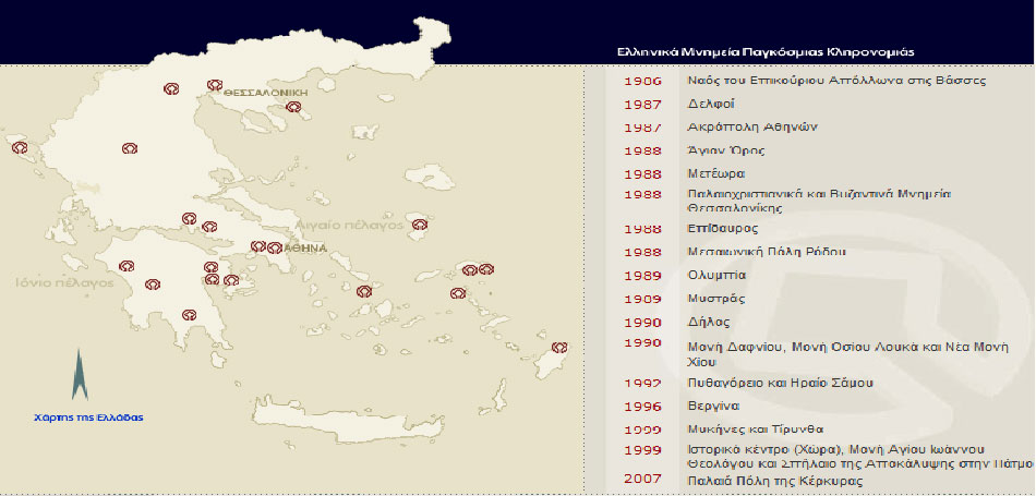 Υποψηφιότητα της Κνωσού, της Σπιναλόγκας και της Φαιστού για τα μνημεία της UNESCO