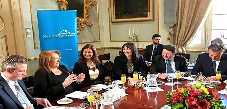 Επίτιμο μέλος του Mediterranean Tourism Foundation η Έλενα Κουντουρά
