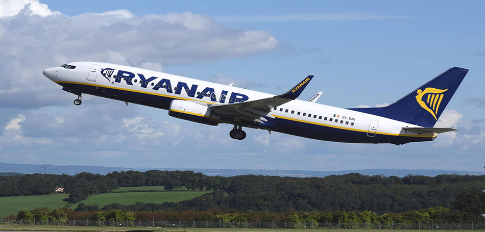 Ryanair: Νέα χειμερινή σύνδεση Θεσσαλονίκη – Αμμάν