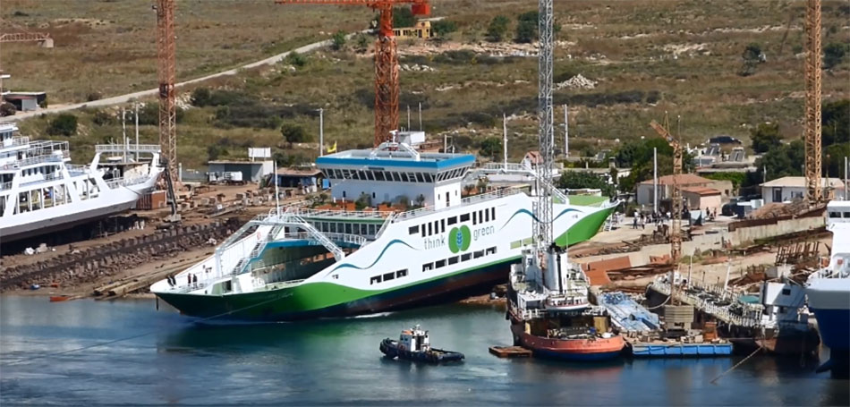 Το πρώτο ελληνικό οικολογικό ferry boat