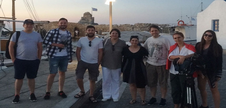 Προβολή των Κυκλάδων σε Ρουμανία και Ουκρανία