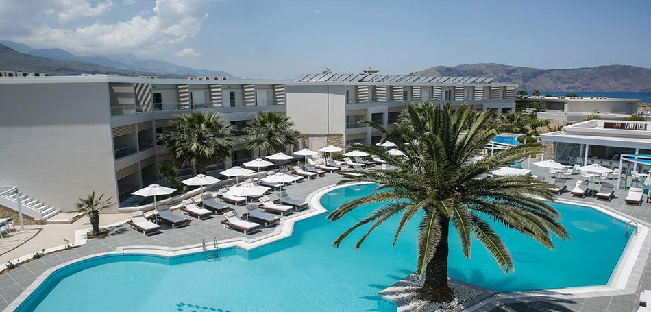 Βράβευση της ακτής του Mythos Palace Resort & Spa