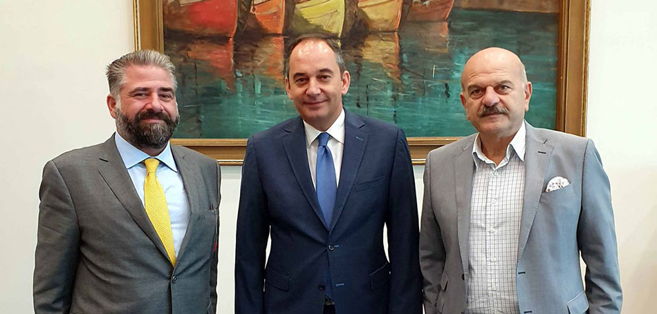 Συνάντηση υπουργού Ναυτιλίας με την ηγεσία της FedHATTA
