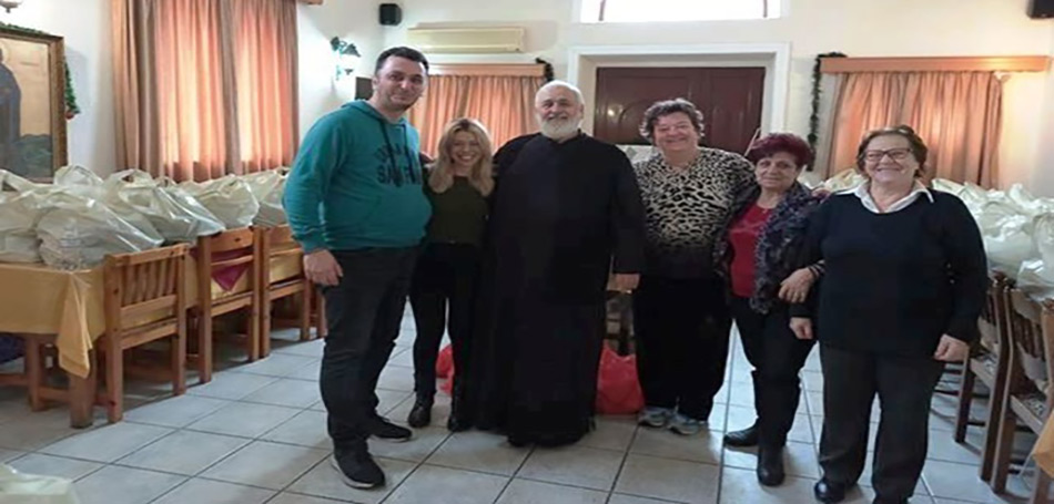 Τρόφιμα σε 200 οικογένειες διένειμε η εκκλησία του Αγίου Παντελεήμονα της Ρόδου