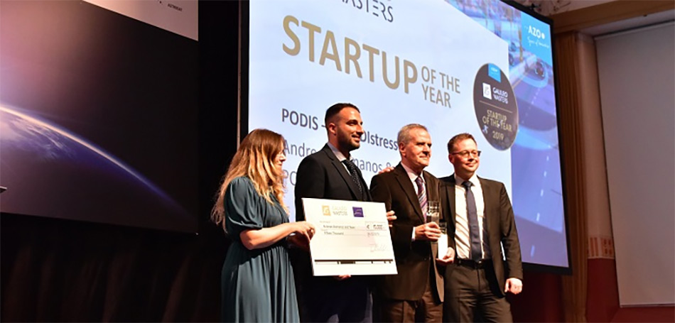 Η ελληνικής καταγωγής PODIS αναδείχθηκε Startup of the Year!