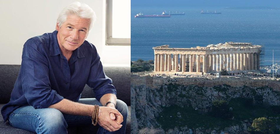 Ο Ρίτσαρντ Γκιρ αποθεώνει τη χώρα μας