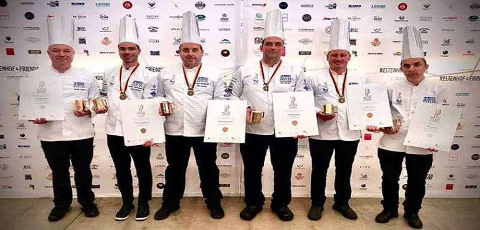 Χάλκινο μετάλλιο στους Ολυμπιακούς Αγώνες Μαγειρικής για τους Έλληνες σεφ