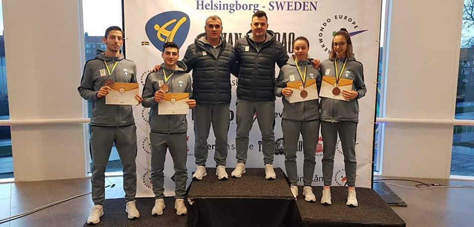 Helsingborg Open G1: Χαλκός επί… τέσσερα για προολυμπιακή ομάδα