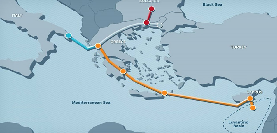 EastMed: Η επόμενη φάση για τον σχεδιασμό και υλοποίηση του έργου
