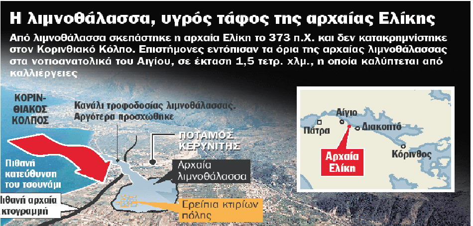 Συνεχίζονται οι ανασκαφές στην αρχαία πόλη Ελίκη του νομού Αχαΐας