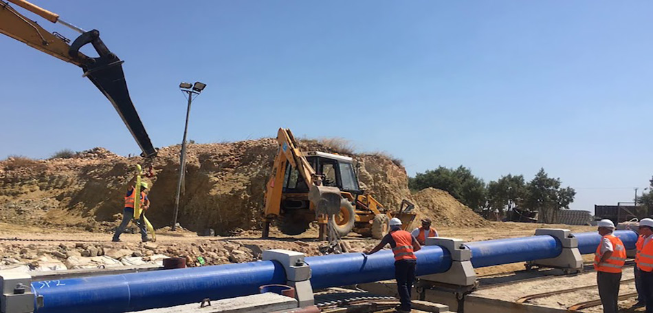 Έργο αντικατάστασης του αγωγού ύδρευσης στην Καλαμάτα