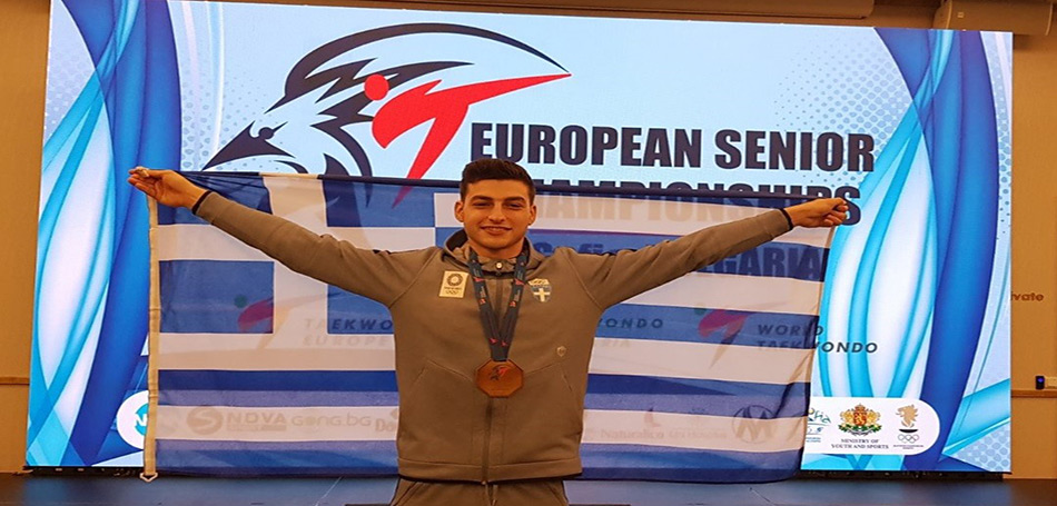 «Χάλκινος» Ευρώπης ο Κωνσταντίνος Χαμαλίδης