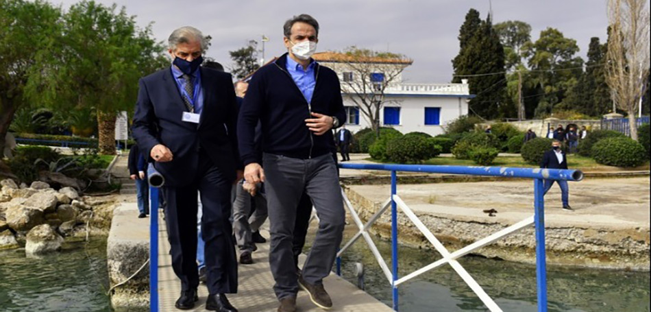 Ενημέρωση Μητσοτάκη για το σχέδιο αποκατάστασης της Διώρυγας της Κορίνθου