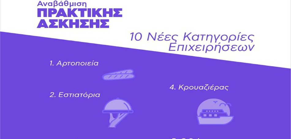 Νέοι όροι πρακτικής άσκησης σε Σχολές Τουριστικής Εκπαίδευσης και ΙΕΚ του υπ. Τουρισμού
