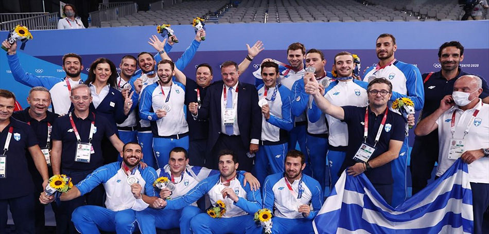 «Ασημένια» στο Τόκιο η Εθνική Πόλο Ανδρών