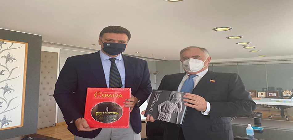 Συνάντηση Κικίλια με τον Πρέσβη της Ισπανίας