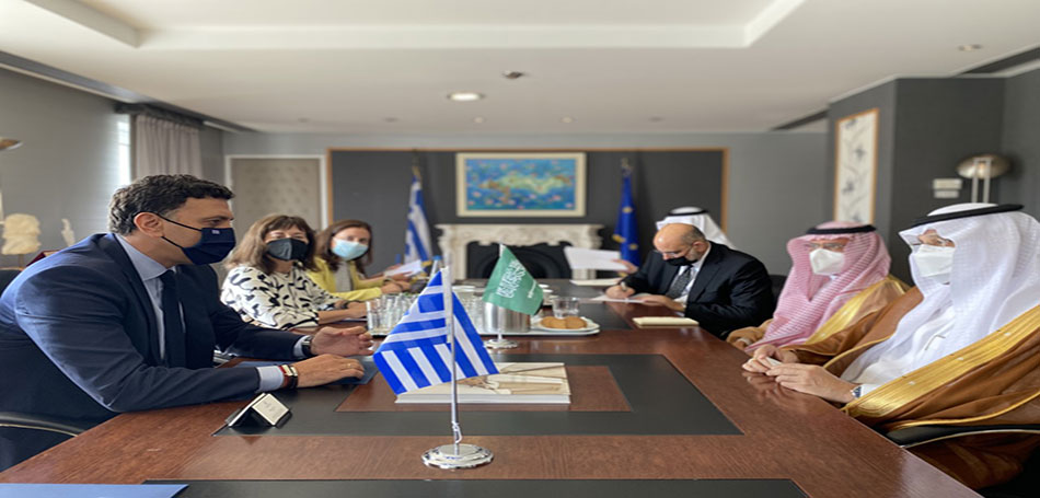 Συνάντηση Κικίλια με τον Υπουργό Επενδύσεων της Σαουδικής Αραβίας
