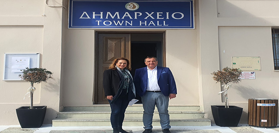 Επίσκεψη Γ.Γ. Τουριστικής Πολιτικής και Ανάπτυξης Βίκυς Λοΐζου στη Σαντορίνη