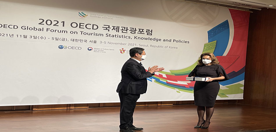 Επίσκεψη Γ.Γ. Τουριστικής Πολιτικής και Ανάπτυξης Βίκυς Λοΐζου στη Σεούλ για το Παγκόσμιο Φόρουμ του ΟΟΣΑ