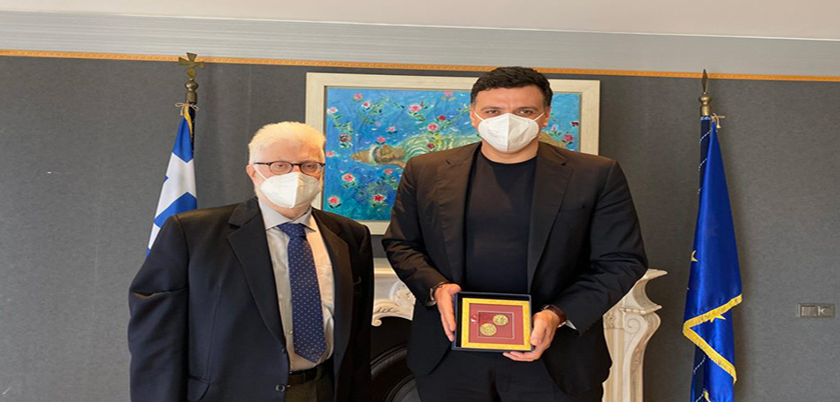 Συνάντηση εργασίας Β. Κικίλια-Μ. Ελισάφ για την τουριστική ανάπτυξη των Ιωαννίνων