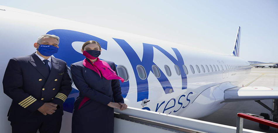 Σε 28 ελληνικούς προορισμούς η συνεργασία Sky Express - Condor