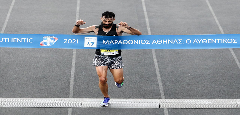 O Kωνσταντίνος Γκελαούζος στο Διεθνή Μαραθώνιο της Ρόδου