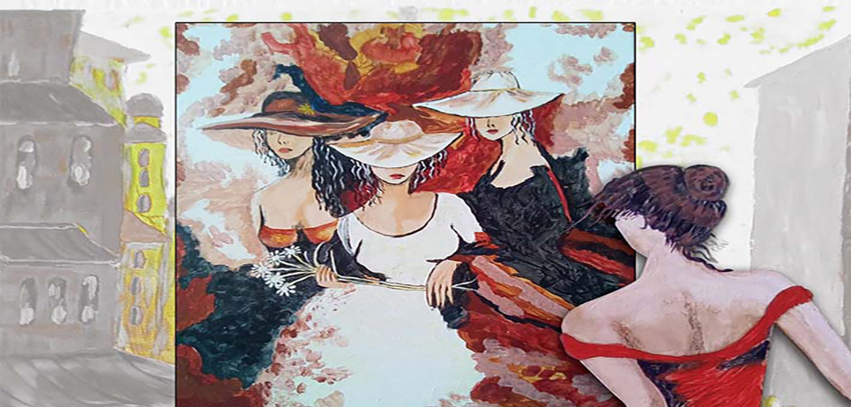 Αυτοδίδακτη εκθέτει πίνακές της στο Μουσείο Τσιτσάνη 