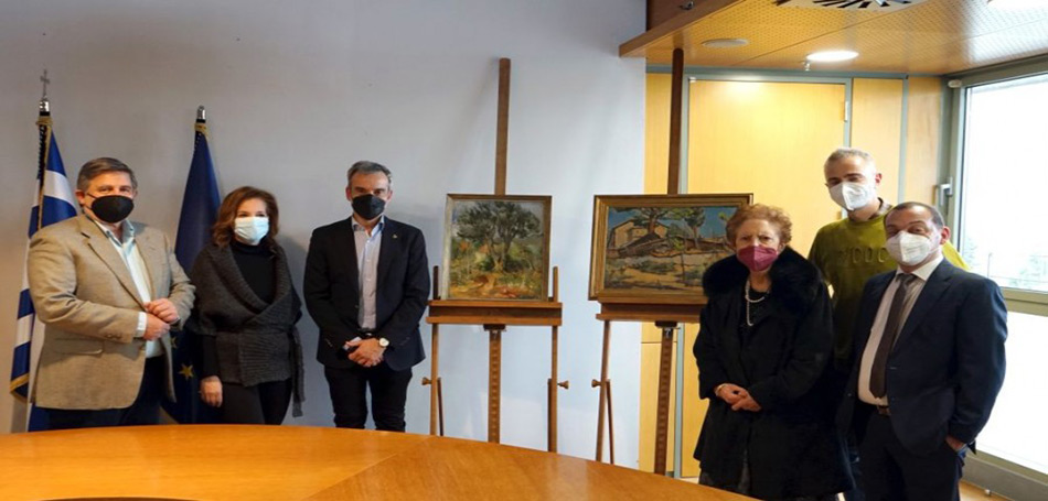 Η Δημοτική Πινακοθήκη Θεσσαλονίκης εμπλουτίστηκε με δύο νέα έργα τέχνης