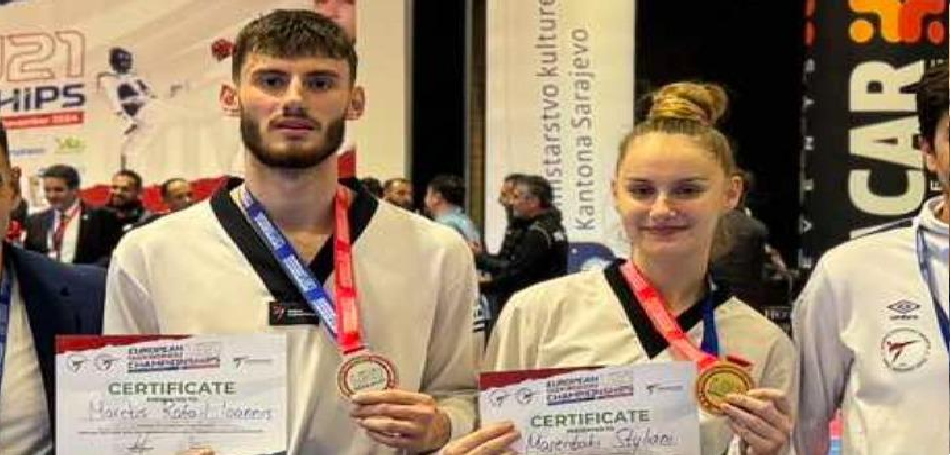 Ταεκβοντό U21: Πρωταθλήτρια Ευρώπης η Στέλλα Μαρεντάκη - «Ασημένιος» ο Μαρέτης